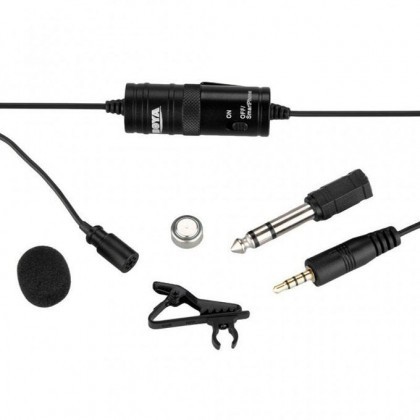 Boya by m1  Microphone For Mobile & Dslr - Black